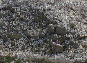 Pilgrims at Mt. Arafat Pilgrims at Mt. Arafat