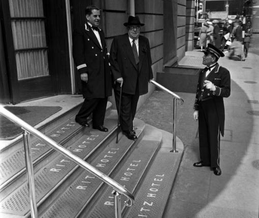 The Aga Khan at the Ritz