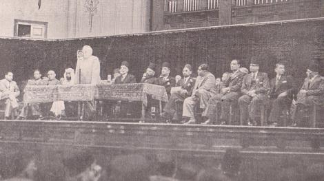 Aga Khan III addressing Muslims Aga Khan III addressing Muslims