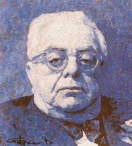 Aga Khan III Mosaic by the late Ismaili artist, Gulgee