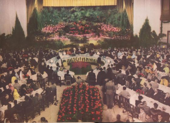 His Highness the Aga Khan at a reception by the Ismaili community in South Africa.