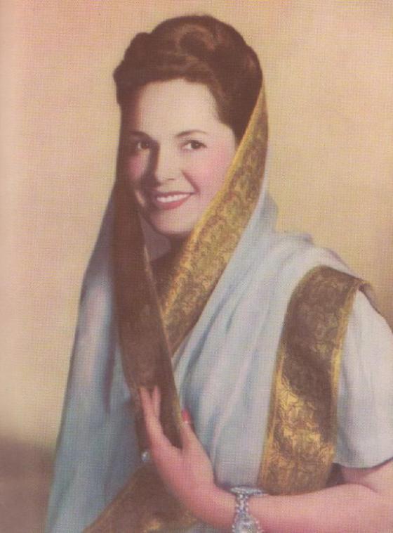Begum Aga Khan Portrait in "The Aga Khan and Africa" Souvenir Begum Aga Khan Portrait in "The Aga Khan and Africa" Souvenir