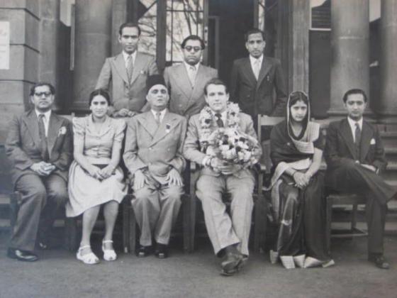 Prince Sadruddin in group photo