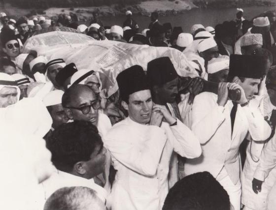 Aga Khan III funeral