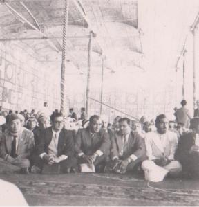 Mourners in Tent in Aswan
