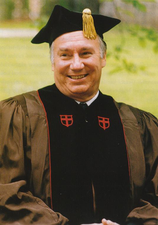 Aga Khan IV, 49th Ismaili Imam, at Brown University in May 1996
