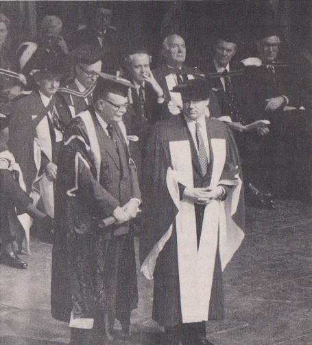 Aga Khan IV, 49th Ismaili Imam at McGill, Montreal, in 1983