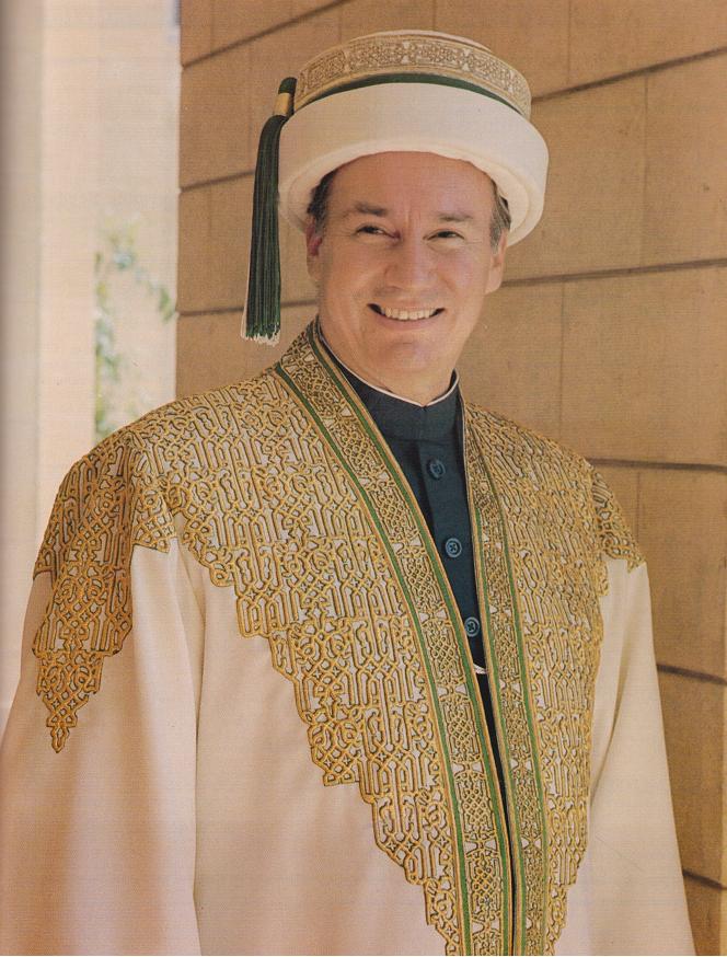 Aga Khan IV Portrait Chancellor Robe 1989