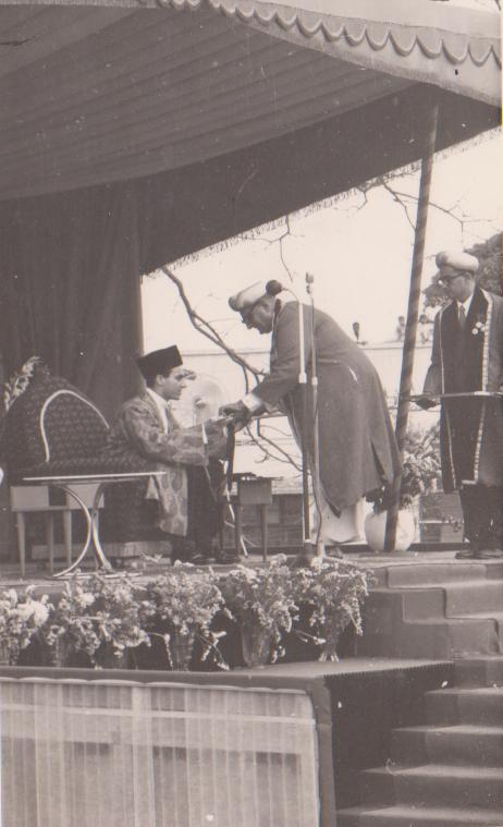 Ceremonial installation of the 49th Imam in Kampala, Uganda.