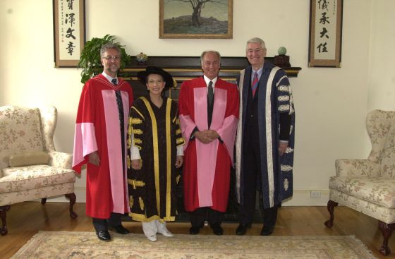 Aga Khan IV, 49th Ismaili Imam at the University of Toronto