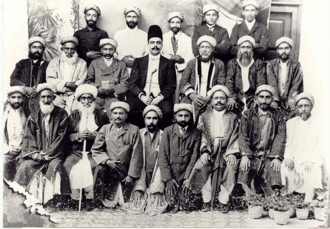 Aga Khan III 1905 Zanzibar historical photo with Ismaili leaders