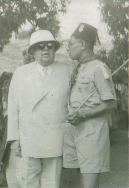Karim Master and Aga Khan III