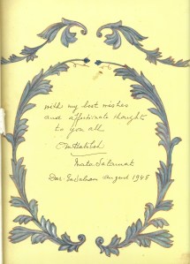 Rahe Rast Mata Salamat message A 1948 message from Mata Salamat produced in "Rahe Rast