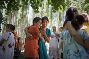 Pamiri Ismaili youth. Please click for "Shukr Mawlo". Photo: Matthieu Paley. Copyright.