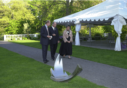 His Highness the Aga Khan and their Excellencies Adrienne Clarkson and John Ralston Saul