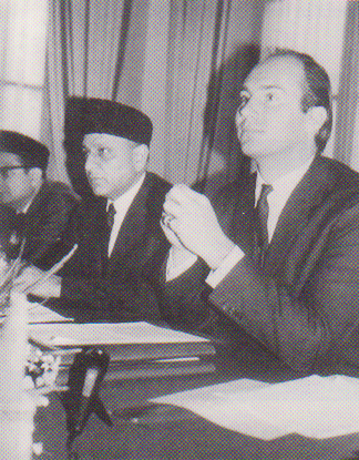 His Highness the Aga Khan at the World Ismaili Socio-Economic Conference, 1967