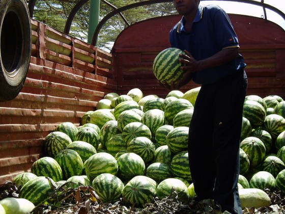Outside Aga Khan Hospital, Nairobi