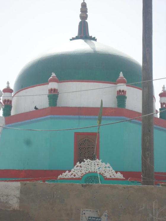 The dome of Pir Hasan Kabirdin's mausoleum