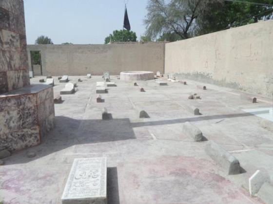Courtyard of Pir Hasan Kabirdin's mausoleum