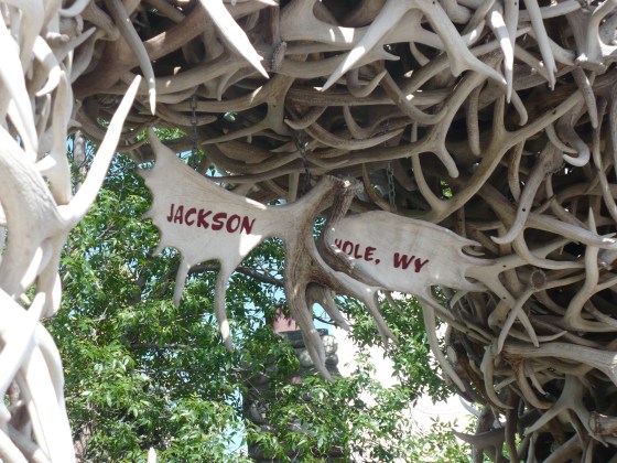 Arch entrance, Jackson Town Square.