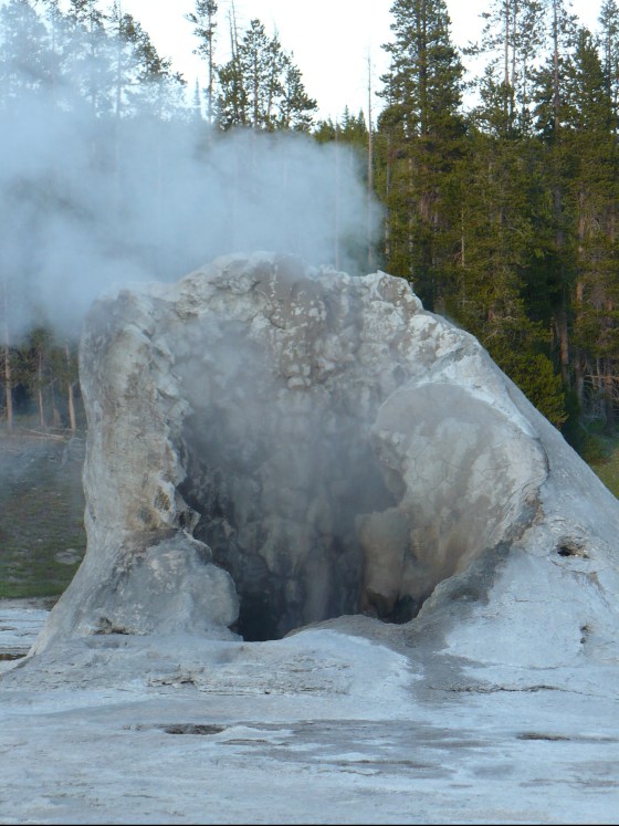 Giant Geyser, Old Faithful Basin, Yellowstone National Park