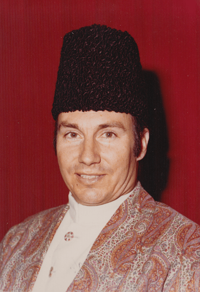 A portrait of His Highness the Aga Khan