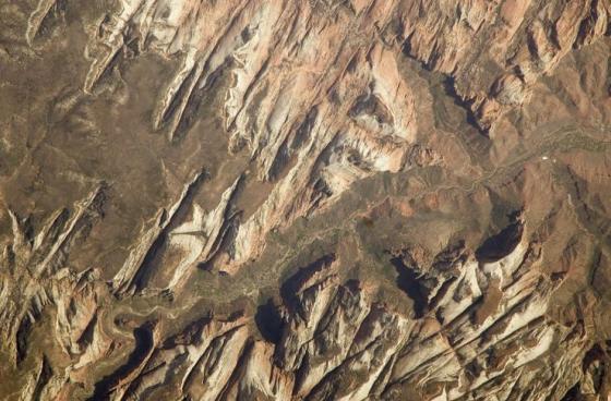 Zion from space