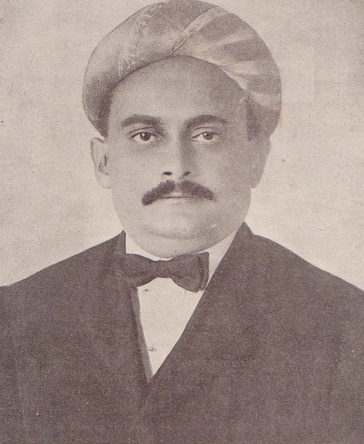 A portrait of Varas Madadalibhai Suleman Virji