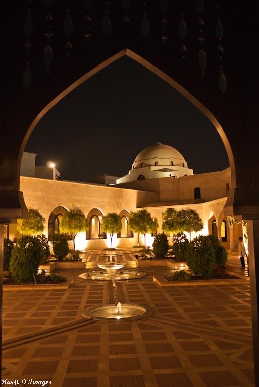 The patterns, fountains and flower beds at the Ismaili Centre, Dubai, draw upon various traditions from across the Islamic world