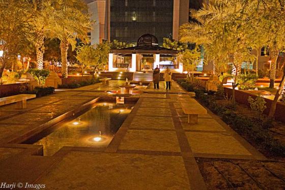 Dubai Park, adjacent to the Ismaili Centre, is a gift from His Highness the Aga Khan to the city of Dubai.