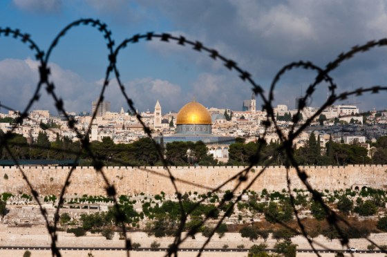 Jerusalem Through Razor Wire