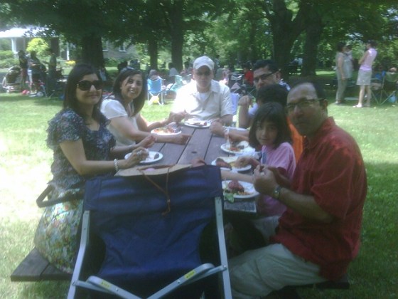 Leaders and members of the Jamat