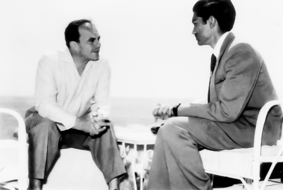 Prince Alykhan and Badrudin Adatia.