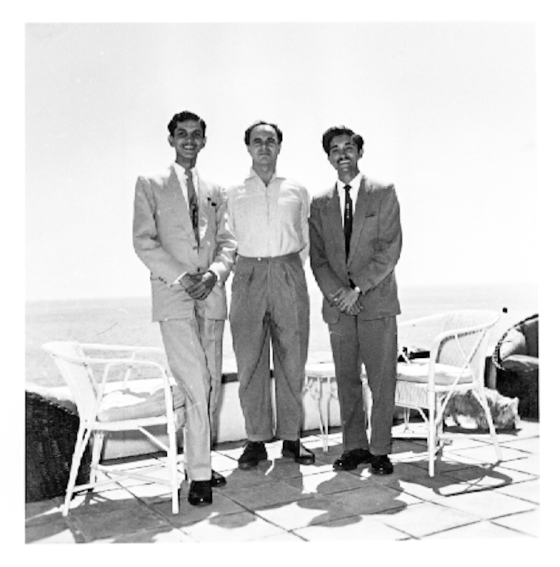 Sadru Pirbhai Alibhai, Prince Alykhan and Badrudin Adatia