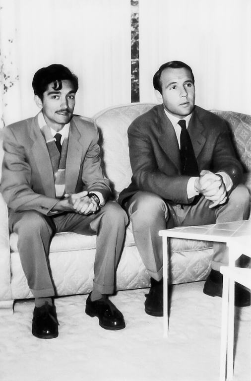 Badrudin Adatia with Prince Sadruddin Aga Khan