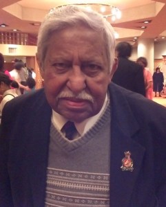 Rajabali Mecklai of Vancouver - the Ismaili volunteer who has inspired this series to commemorate Simerg's 4th anniversary. Photo: Rajabali Mecklai Family Collection.