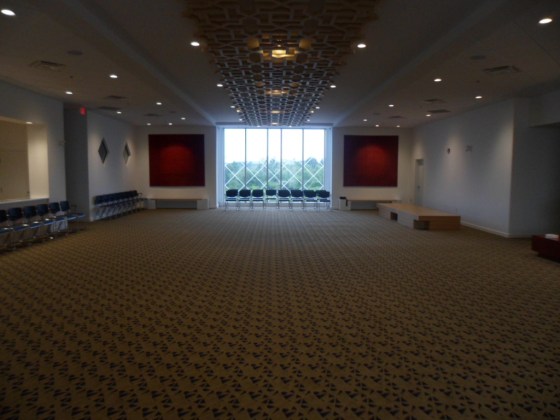 The foyer of Ottawa's new Jamatkhana which was declared open on Friday July 19, 2013. Please click for photo essay.