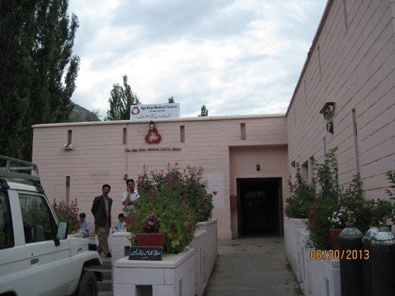 Tha Aga Khan Health Centre in Booni, Chitral. Photo: Badrudin Kurwa. Copyright.