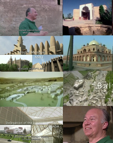 Please click on image to watch a 7 minute video representing some of the work of His Highness the Aga Khan. You will be taken to the website of RAIF. Collage by simerg from video.