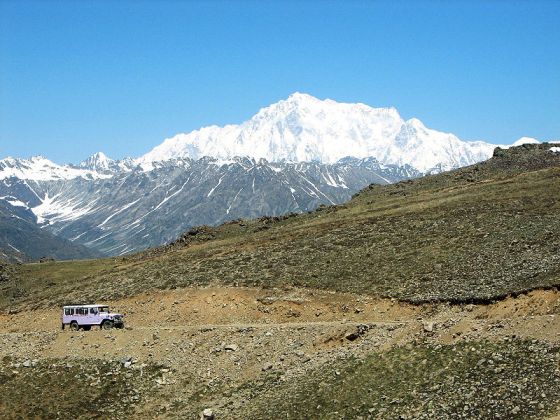 The world’s ninth highest peak, Nanga Parbat, competes with K2 in terms of technical difficulty. It is also one of the most dangerous and difficult of the 8,000-meter peaks to successfully climb. Photo: Wikipedia.