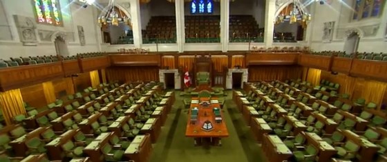House of Commons Chamber.