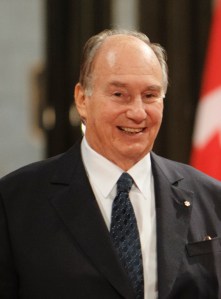 His Highness the Aga Khan at the Canadian Parliament on 27 February 2014.