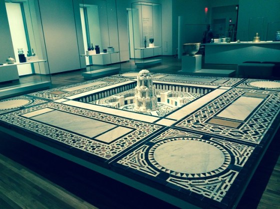 Part of main exhibition hall, Aga Khan Museum. Photo: Malik Merchant/Simerg