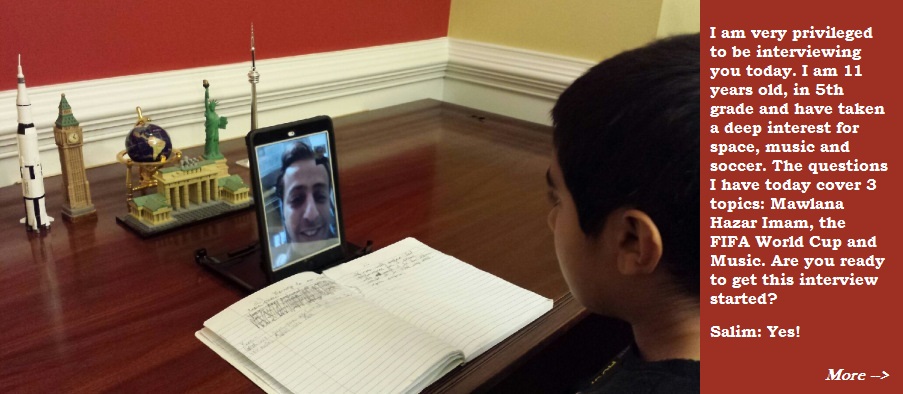 Please click on image for interview