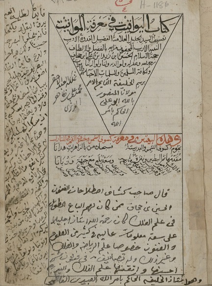 A folio from a manuscript whose original work was dedicated to Ismaili Imam al-Hakim. Photo: Library of Congress, USA.