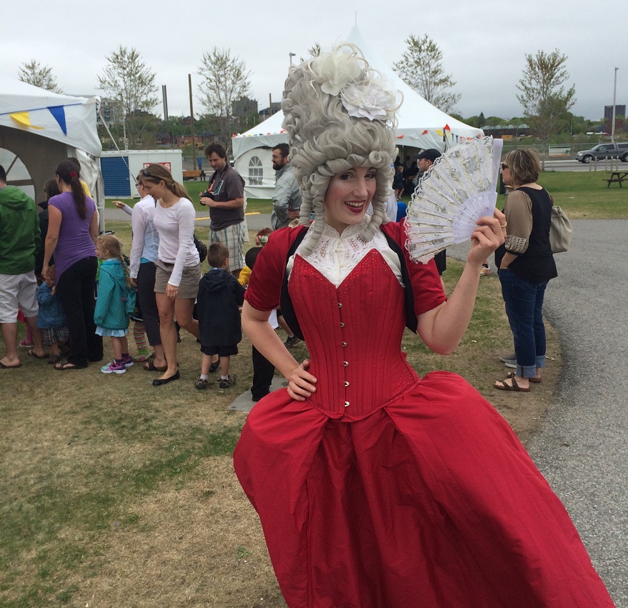 Before reaching the Aga Khan Foundation's magnificent Together bus, I was politely confronted by 