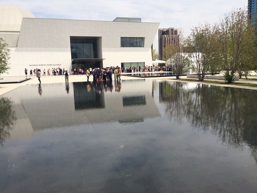 May 24th 2015 – Toronto’s 16th Annual Doors Open. The Aga Khan Park with Museum in background. Photo: Malik Merchant / Simerg. Copyright