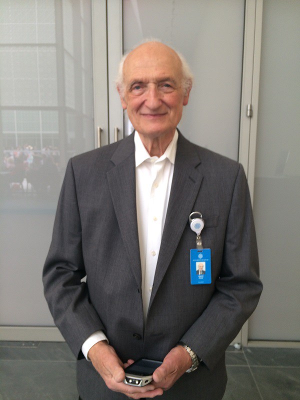 May 24th 2015 – Toronto’s 16th Annual Doors Open. The Aga Khan Museum. Volunteer Mehdi Ansar. Photo: Malik Merchant /Simerg. Copyright
