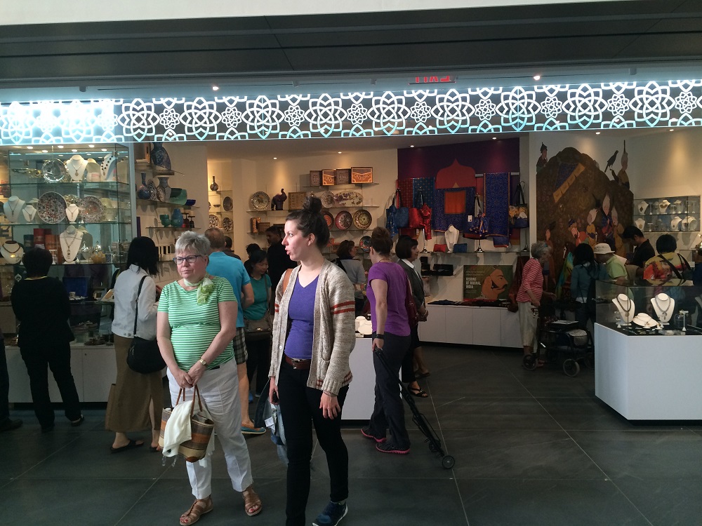 May 24th 2015 – Toronto’s 16th Annual Doors Open. The Aga Khan Museum, gift shop. Photo: Malik Merchant / Simerg. Copyright