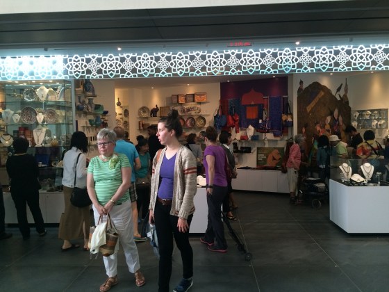 May 24th 2015 – Toronto’s 16th Annual Doors Open. The Aga Khan Museum, gift shop. Photo: Malik Merchant / Simerg. Copyright